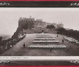 ai0117 -  GREAT BRITAIN - VINTAGE POSTCARD - Edinburg Castle