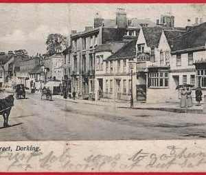 ai0104 -  GREAT BRITAIN - VINTAGE POSTCARD - Dorking, High Street