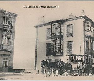 42539  España - POSTAL ANTIGUA - SPAIN vintage postcard GALICIA  Vigo DILIGENZIA