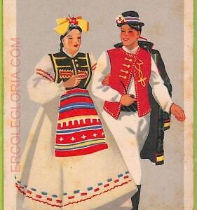 ae8382 - Ansichtskarten  VINTAGE  POSTCARD - SLOVENIA - Costumes