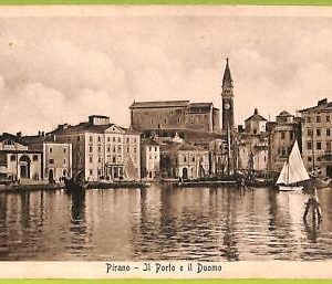 ae8301 - Ansichtskarten  VINTAGE  POSTCARD - SLOVENIA - Pirano - 1927
