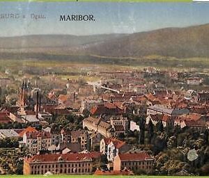 ae8305 - Ansichtskarten  VINTAGE  POSTCARD - SLOVENIA - Maribor - 1924 - AS IS