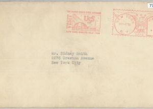 77256 -  UNITED STATES USA -  Advertising POSTMARK on COVER - NY Expo 1939