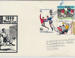 54420 - FOOTBALL - UK - POSTAL HISTORY: nice FDC COVER  - 1966 WORLD CUP