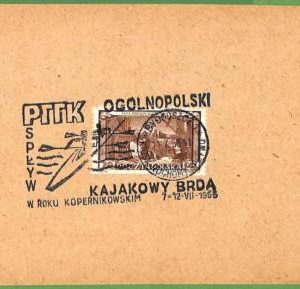 24024 - POLAND - POSTAL HISTORY -  ROWING Canoes - 1953