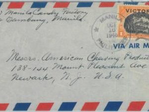 81742 - USA: Philippines  - POSTAL HISTORY -  COVER to USA  1940
