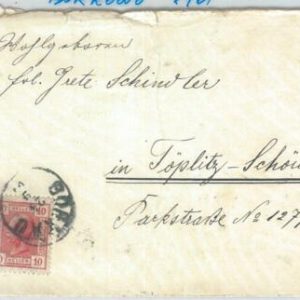 70037 - AUSTRIA Poland - POSTAL HISTORY - COVER  from BORKOWO 1901