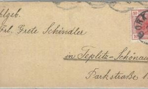 70036 - AUSTRIA Poland - POSTAL HISTORY - COVER  from BORKOWO 1907