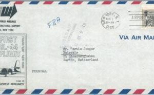 74004 - USA -  FIRST FLIGHT COVER  1961: New York / Frankfurt - Seabord Airlines