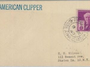 75303 - USA / IRELAND Eire - Postal History - COVER onboard  SS CLIPPER Paquebot