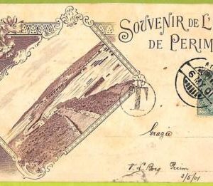 ah0263 - INDIA - VINTAGE   POSTCARD - Aden   PERIM ISLAND - 1901