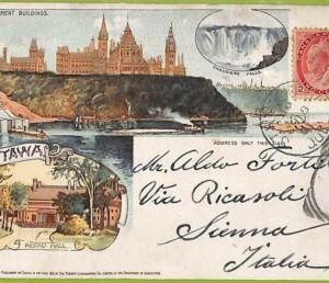 ah0267 - CANADA - VINTAGE   POSTCARD - Ottawa -  1901