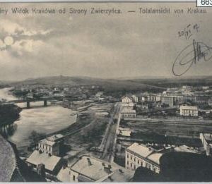 66347 - POLAND  - VINTAGE collectable POSTCARD: Kraków 1907
