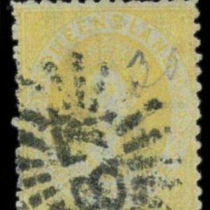 aa5627f1  - Australia QUEENSLAND - STAMP - SG # 103    -  Fine USED