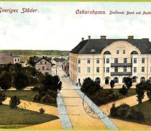 ad2603 - SWEDEN - VINTAGE POSTCARD - Oskarshamn