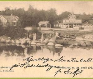 ad2616 - SWEDEN - VINTAGE POSTCARD - Skagersbrunn - 1907