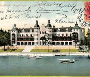 ad2630 - SWEDEN - VINTAGE POSTCARD - Stockholm - 1909