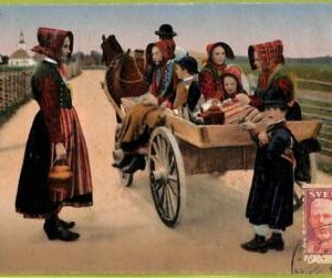 ad2695 - SWEDEN - VINTAGE POSTCARD - ETHNIC