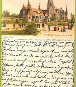 ad2684 - SWEDEN - VINTAGE POSTCARD - Stockholm  - 1897