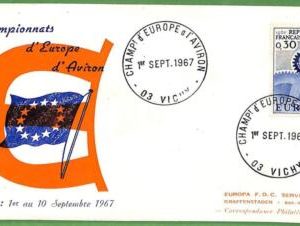 af3733 - FRANCE - POSTAL HISTORY -  COVER - ROWING Canoes - 1967