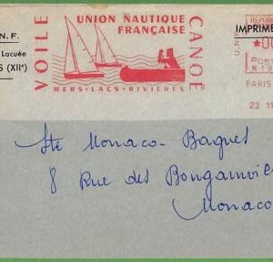 af3737 - FRANCE - POSTAL HISTORY - Cover - ROWING Canoes - 1979