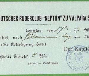 af3708 - GERMANY - POSTAL HISTORY - CARD -  ROWING Canoes