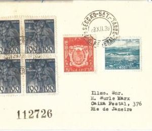 72258 - BRAZIL - POSTAL HISTORY -   COVER 1939