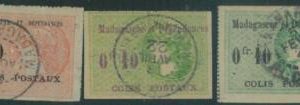 88071 - FRANCE -  STAMPS :  Yvert COLLIS POSTAUX  #  3 / 5 - Fine USED