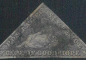 78565 - CAPE of GOOD HOPE -  Postal History - STAMP:  SG # 7 or 20  Fine  USED