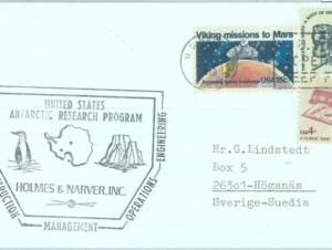 86525 - USA - Postal History - COVER from ANTARCTIC BASE: Deep Freeze 1979