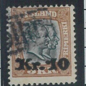 78619 - ICELAND -  STAMP  - MICHEL  # 141  fine  USED  - TOLLUR postmark
