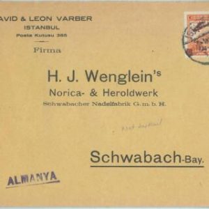 66950 - TURKEY - Postal History -   COVER  to GERMANY
