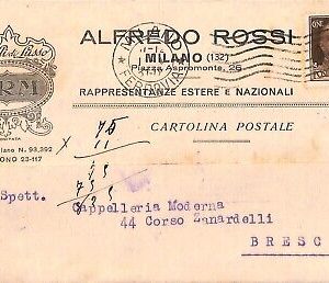 ab1897 - CARTOLINA D'EPOCA - MILANO Città : Publicitaria