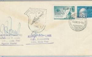 78987a - CHILE - Postal History - COVER from ANTARCTIC BASE: Copernicus 1977