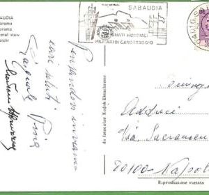af3759  - ITALY - POSTAL HISTORY - Postcard - ROWING Canoes