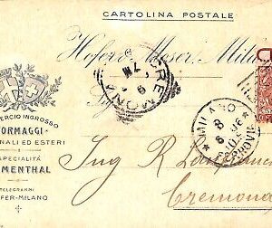 ab1899 - CARTOLINA D'EPOCA - MILANO Città : Publicitaria