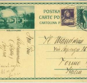 86563 - SWITZERLAND - POSTAL HISTORY - STATIONERY CARD  Architecture BRIDGE 1930