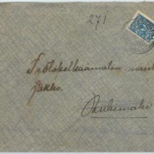 66672 - FINLAND - Postal History - COVER 1914