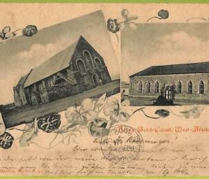 ah0290 -  GHANA  - VINTAGE   POSTCARD - 1902 Gold Coast