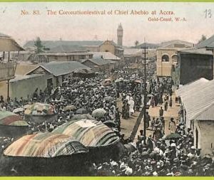 ah0292 - GHANA - VINTAGE POSTCARD - Accra - 1910  Gold Coast
