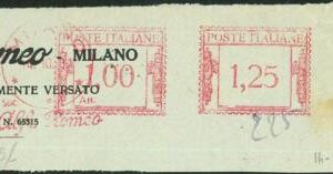90513 - ITALY - POSTAL HISTORY - RED Mechanical Postmark -  ALFA ROMEO 1931