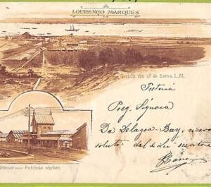 ah0304 - MOZAMBIQUE - VINTAGE POSTCARD - Lourenco Marques - 1899