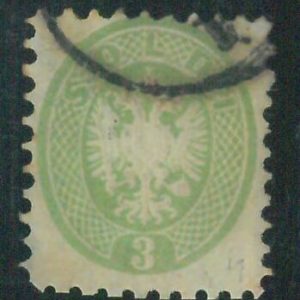87643a -  ITALIAN STATES: Lombardo Veneto - STAMPS: Sassone  #  37 - Finely USED