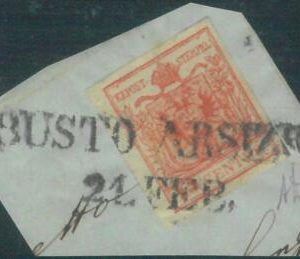 87648 - ITALY Antique States: LOMBARDO VENETO -  STAMP - Sassone 4 Finely USED