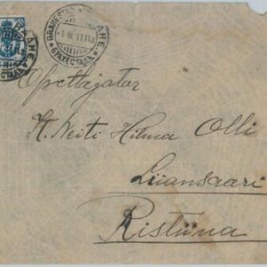 75125 - FINLAND Russia - Postal History - COVER from RAAHE 1911