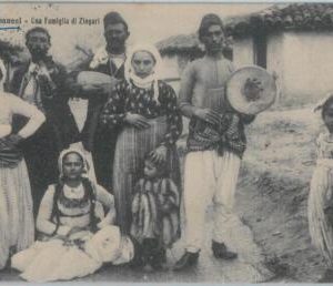 79410 - ALBANIA - VINTAGE Ethnic POSTCARD  -  Posta Militare postmark 1916
