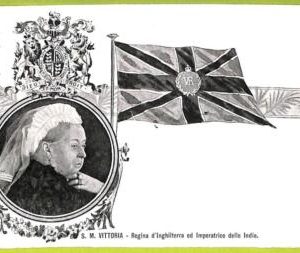 af2104 - GB  -  VINTAGE POSTCARD - S.M. Vittoria - Used at Milano - 1901