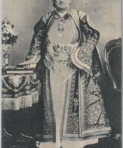 79404 - ALBANIA - VINTAGE Ethnic POSTCARD  -  Posta Militare postmark 1916