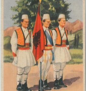 79352 - ALBANIA - VINTAGE Ethnic POSTCARD  -  COSTUMES