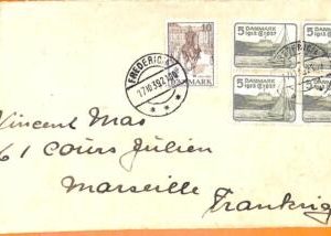 99119 - DENMARK - POSTAL HISTORY  - COVER to FRANCE  1939